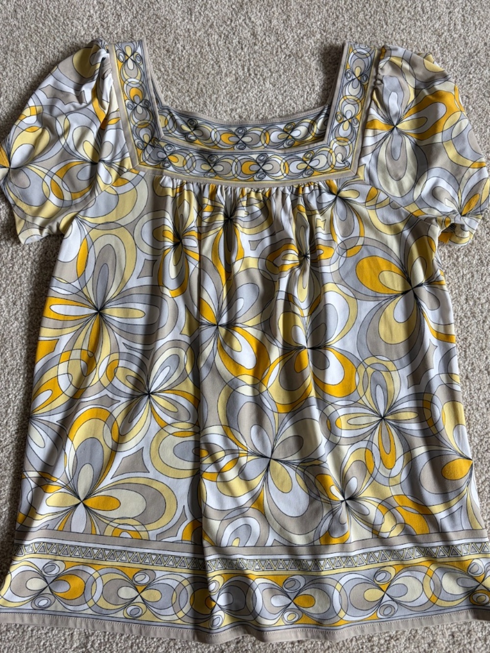 Michael Kors Geometric Blouse